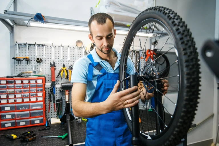 Réparation vélo musculaire