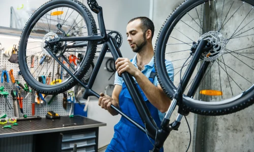Réparation vélo musculaire