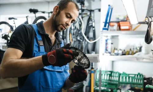 Réparation vélo musculaire